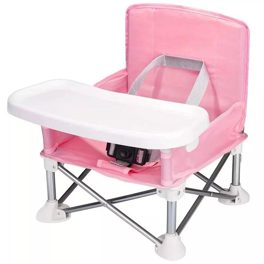 Sunshade Baby Portable Camping Chair Picnic Dining Chair Babydining Chair Booster Seat Travel Folding Kids with Umbrella