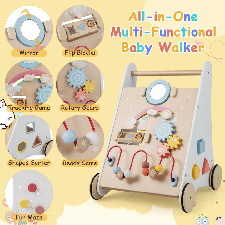 Multi-Function 7-in-1 Push & Pull Activity Walker for Kids